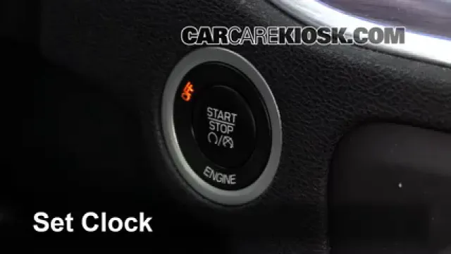 2015 Dodge Charger SE 3.6L V6 FlexFuel Clock Set Clock